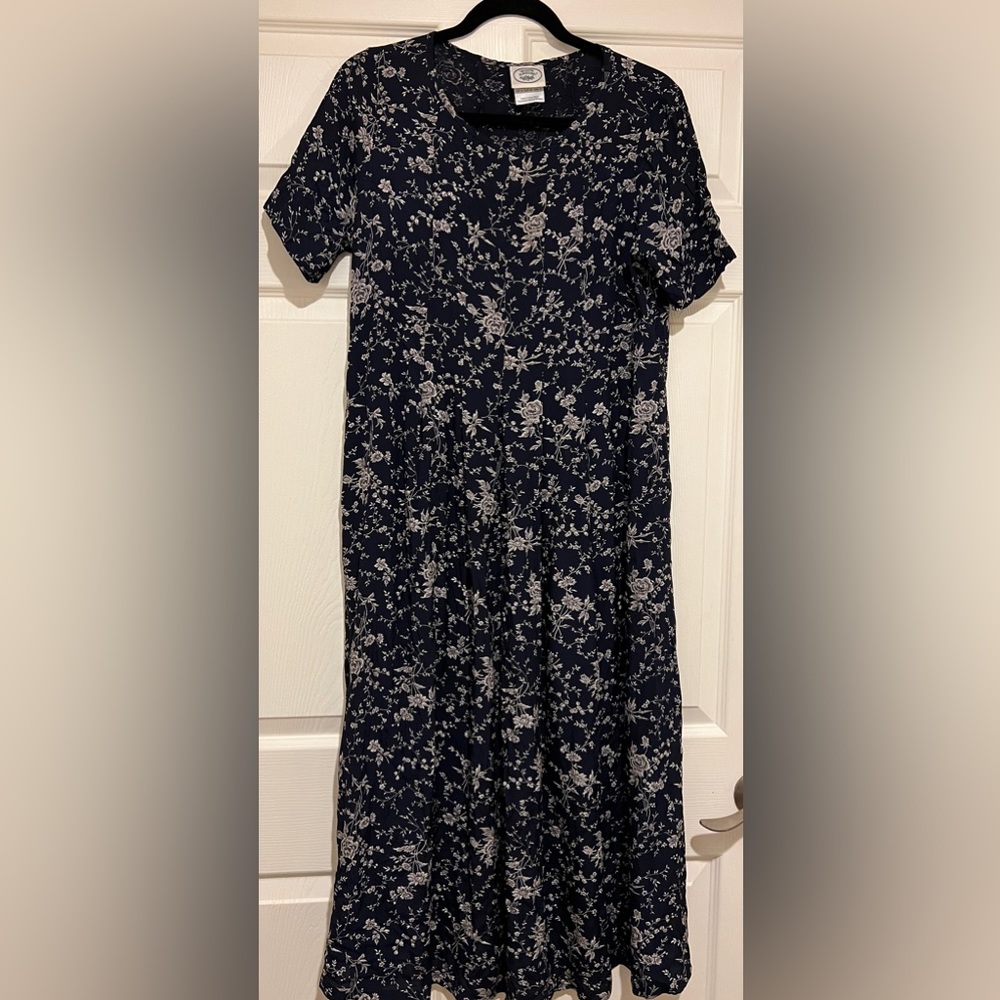 Vintage Laura Ashley max dress size 10